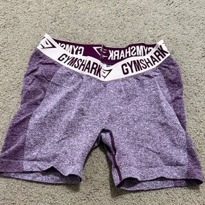 Gymshark Heathered Purple Athletic Shorts
